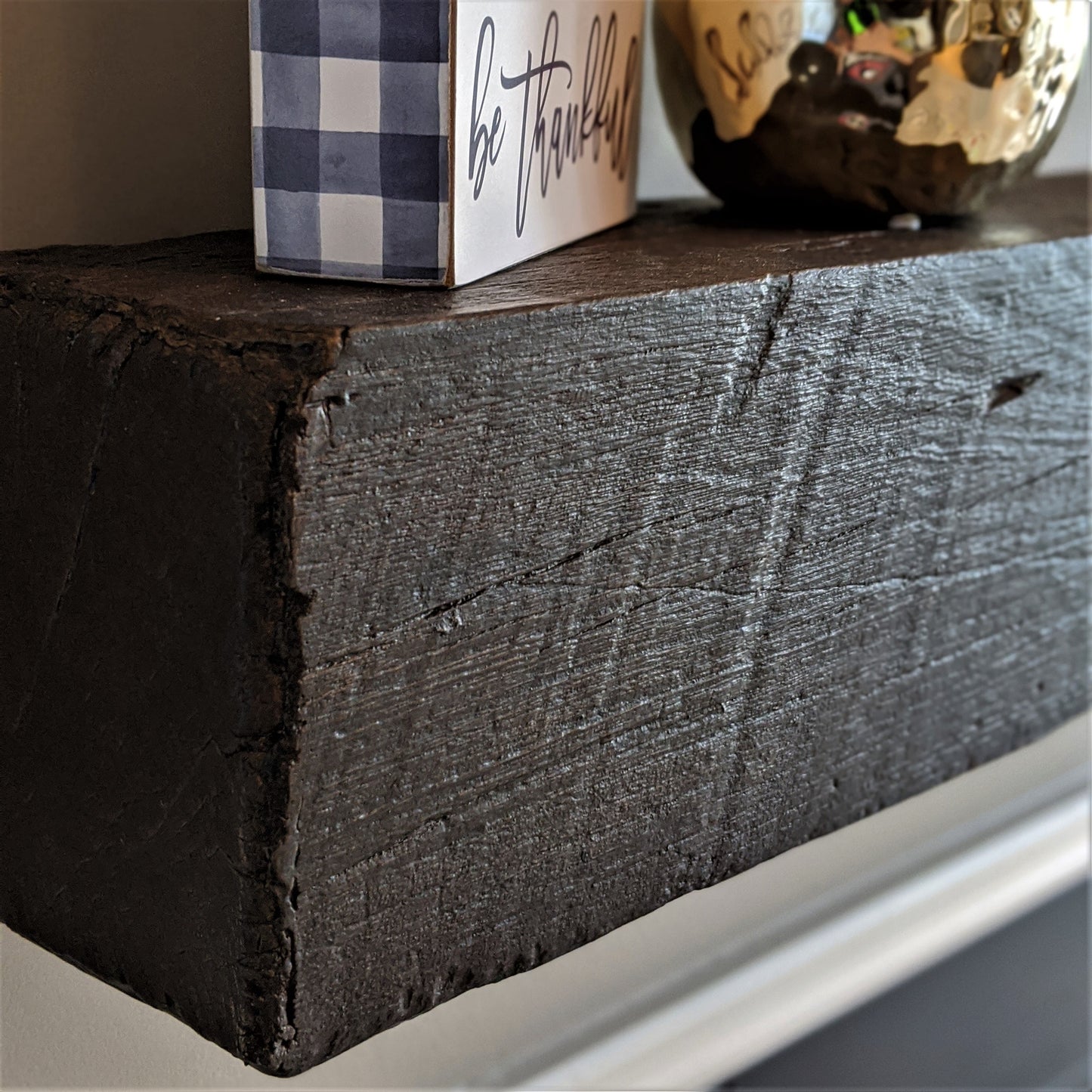 Barn Beam Mantel