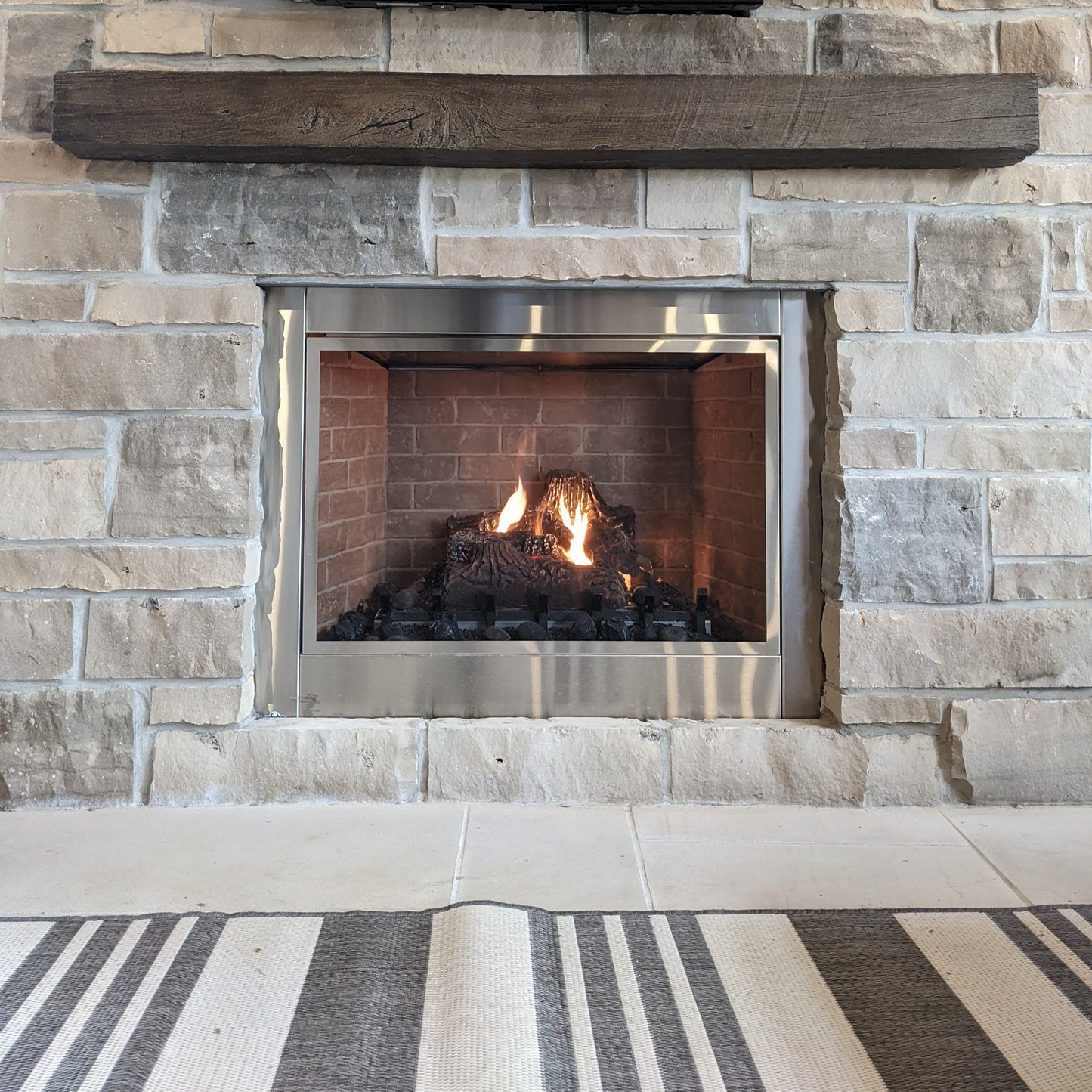 Barn Beam Mantel